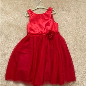 H&M Holiday Red Dress 6/7